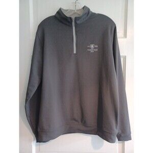 Peter Millar Perth 1/4 zip Performance golf pullover mens M Fredericksburg CC